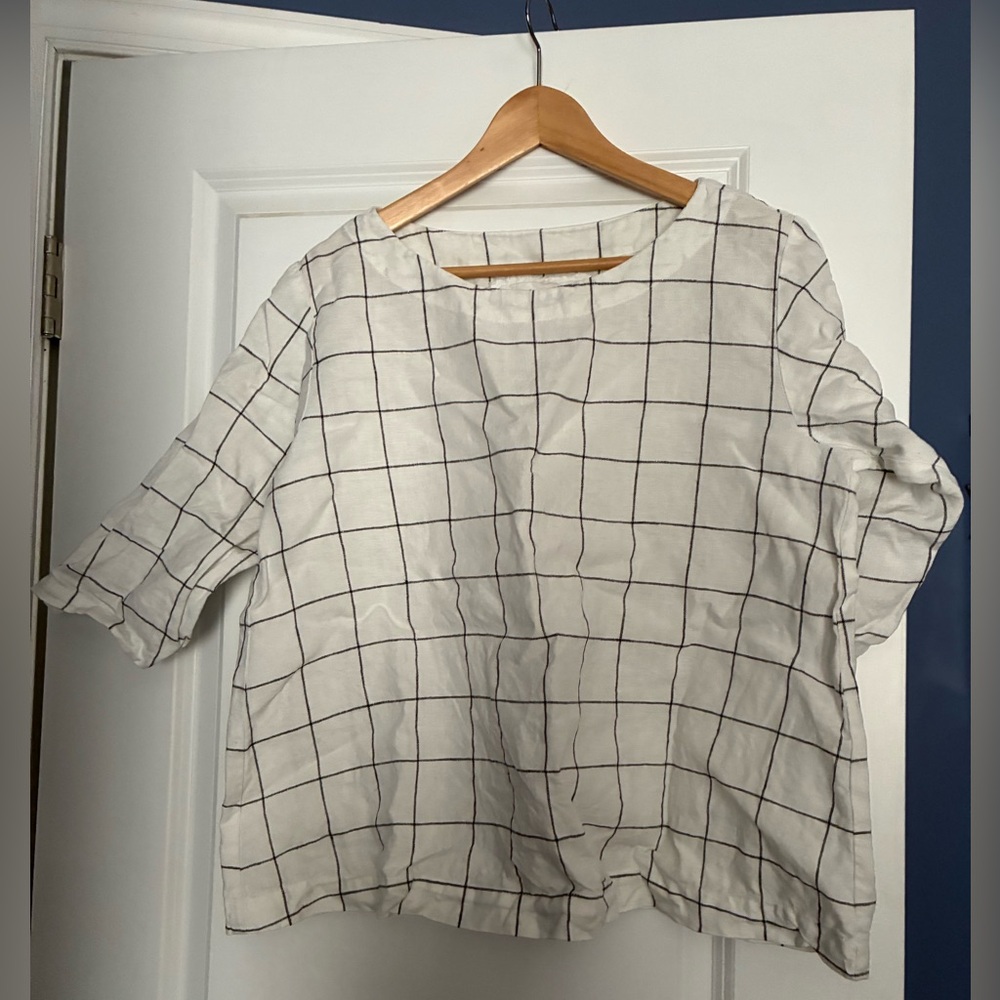 Not perfect linen January top XL